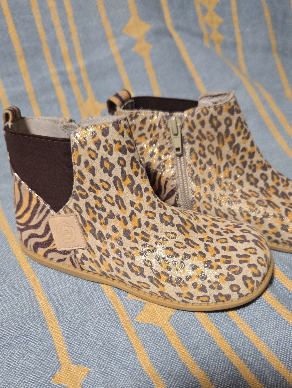 Livie & Luca | Leopard Print Ankle Boots